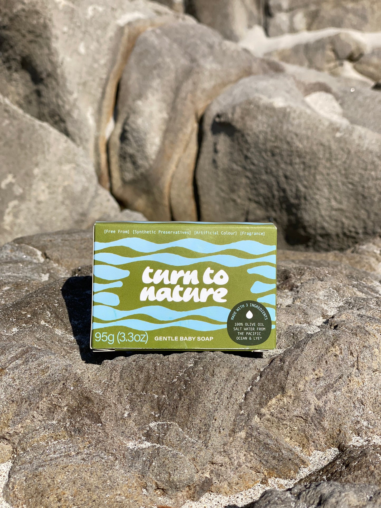 GENTLE BABY SOAP- three pack