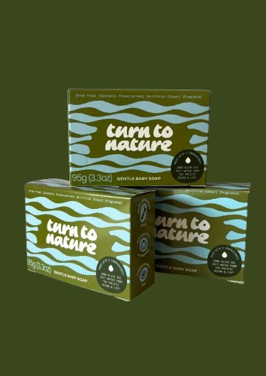 GENTLE BABY SOAP- three pack